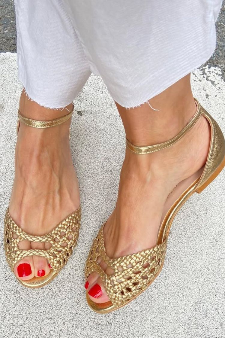 Bella – Woven Summer Sandals