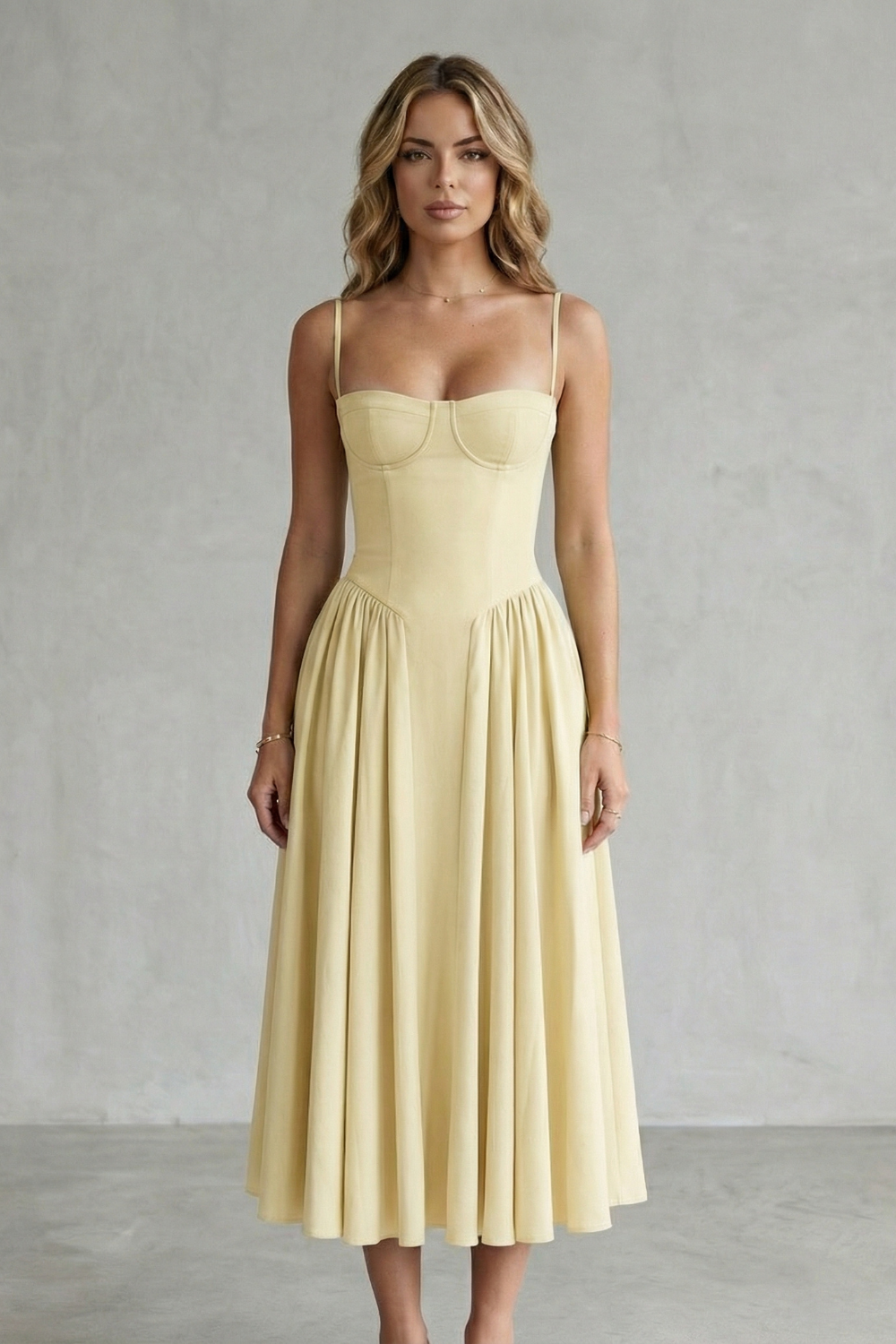 Selma – Timeless structure – Women’s Sleeveless Structured Dress