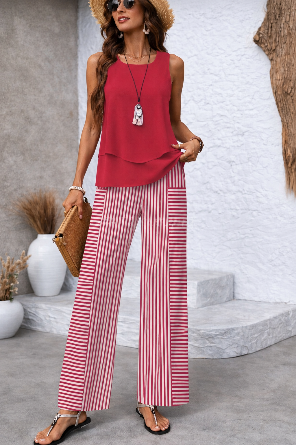 Rosavia | Riviera Striped Set