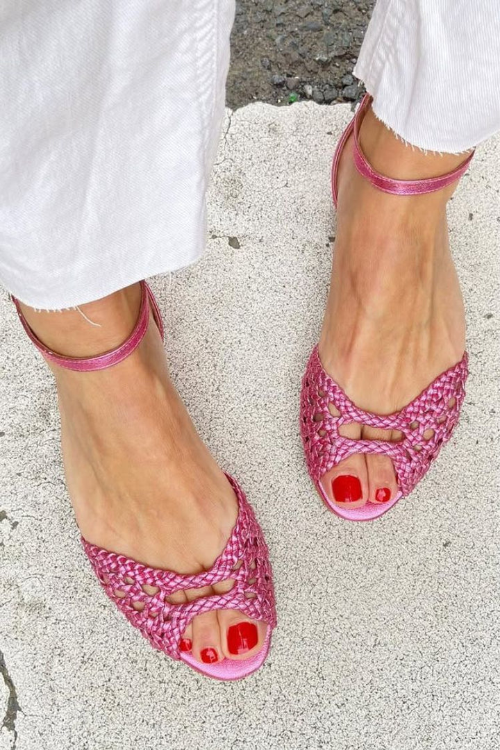 Bella – Woven Summer Sandals