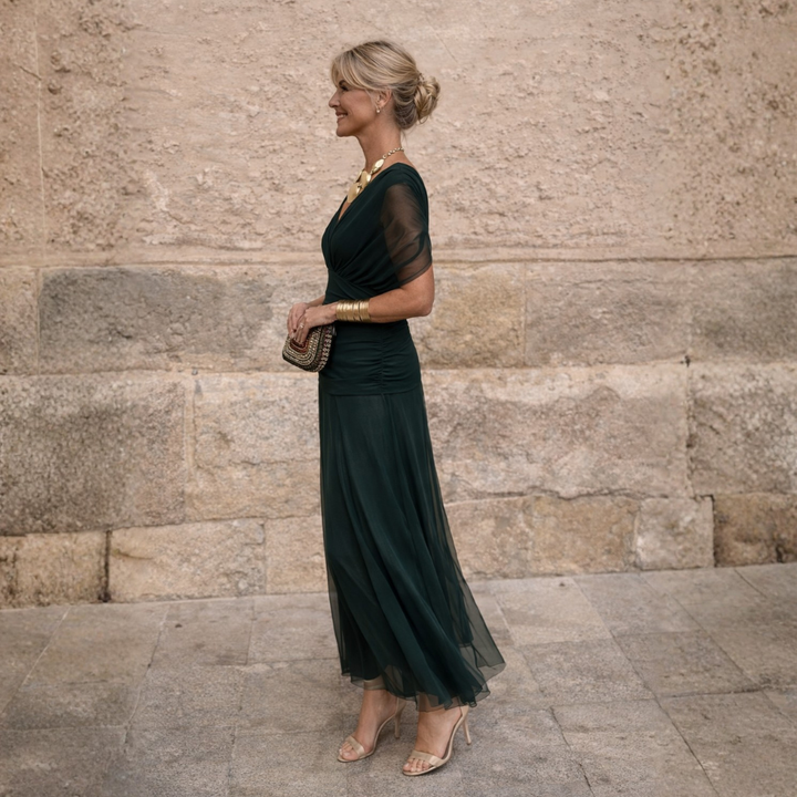 Donita  | Off-Shoulder Maxi Dress