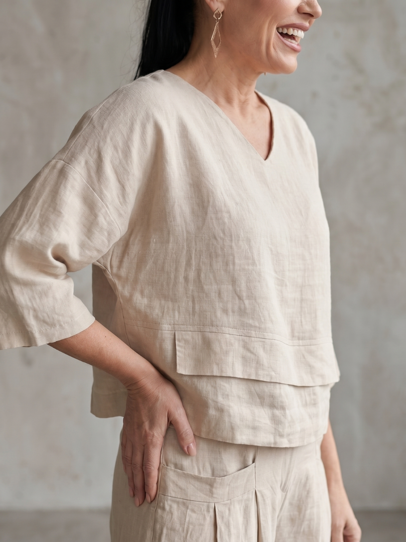 River | Layered Top Wide Leg Set
