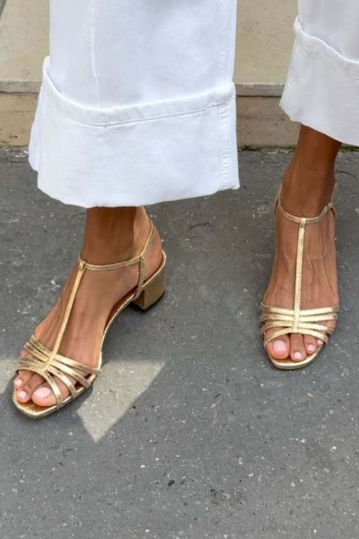 Liset – Golden Everyday Elegance Sandals