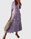 Janet | Boho Vintage Summer Maxi Dress