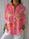 Karina | Tropical Blossom Blouse