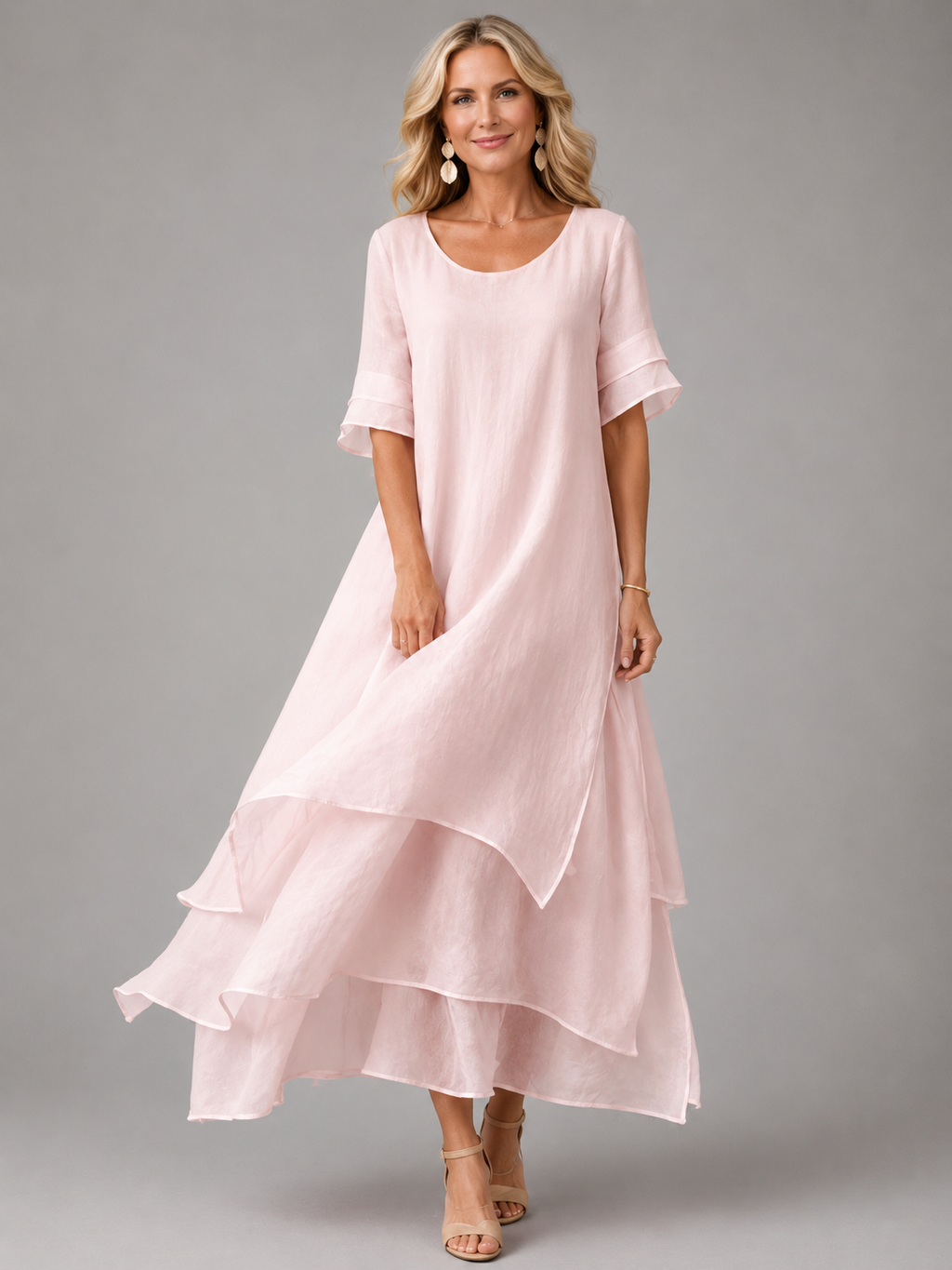Liora™ | Flowing Grace Maxi Dress
