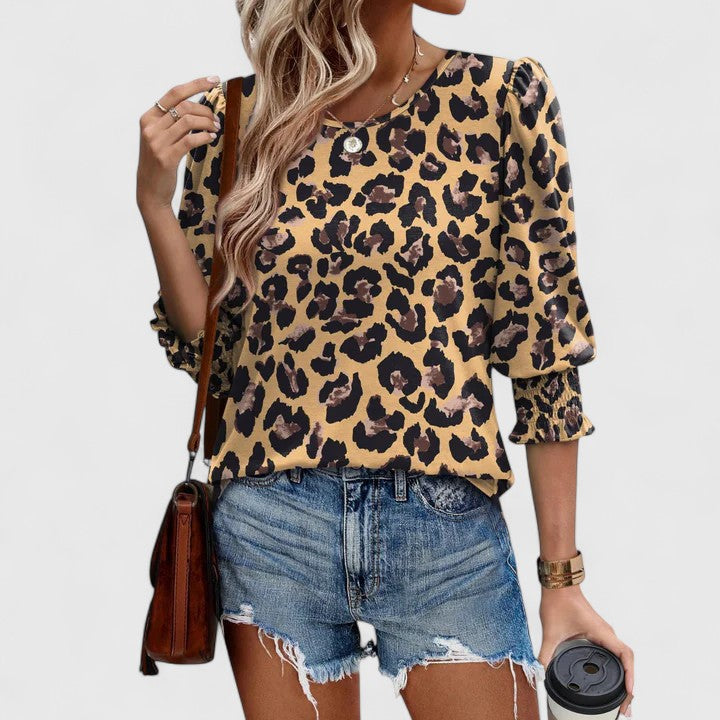 Zara | Elegant Smocked Top