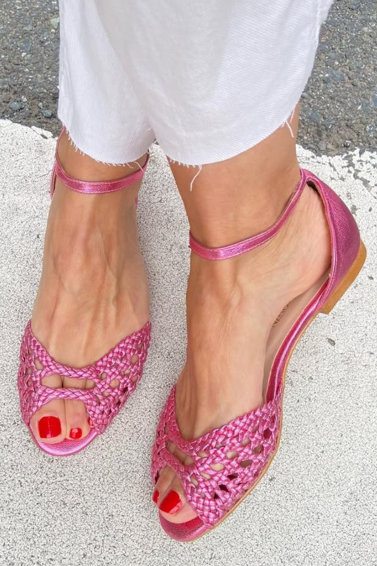 Bella – Woven Summer Sandals