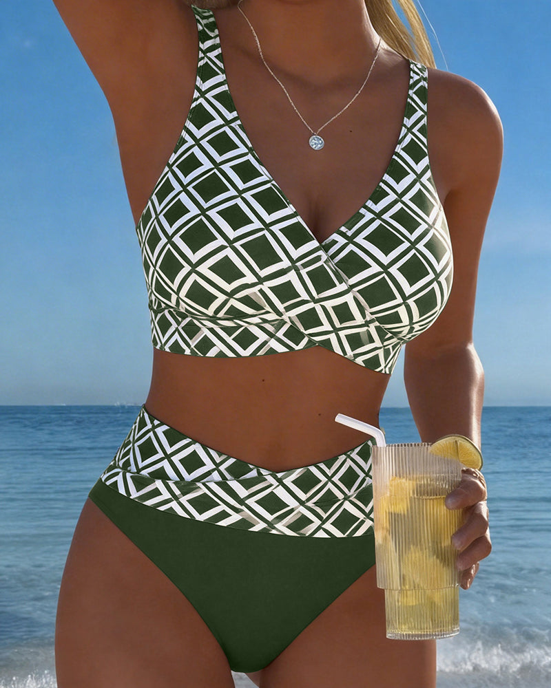Martina | Diamond Pattern Bikini
