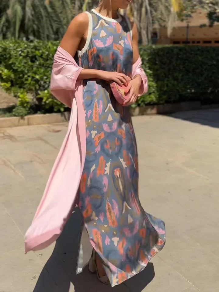 Amy - Boho Chic Two-Piece Dress