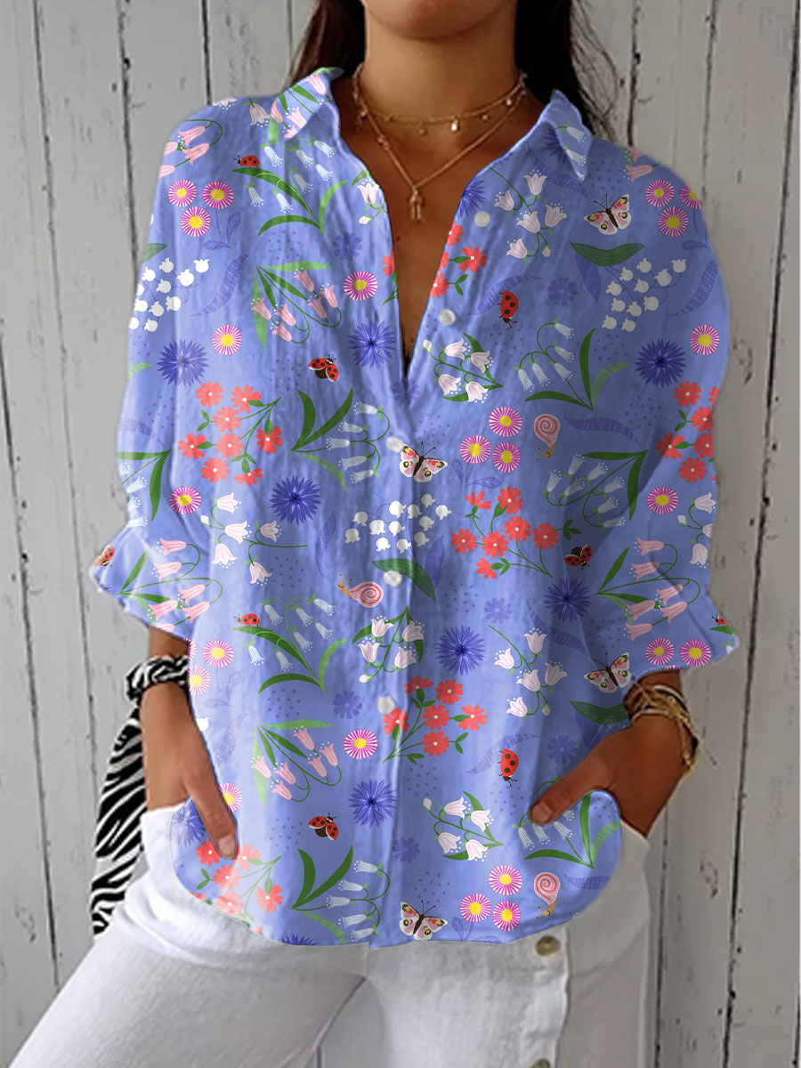 Alicia | Spring Bloom Blouse
