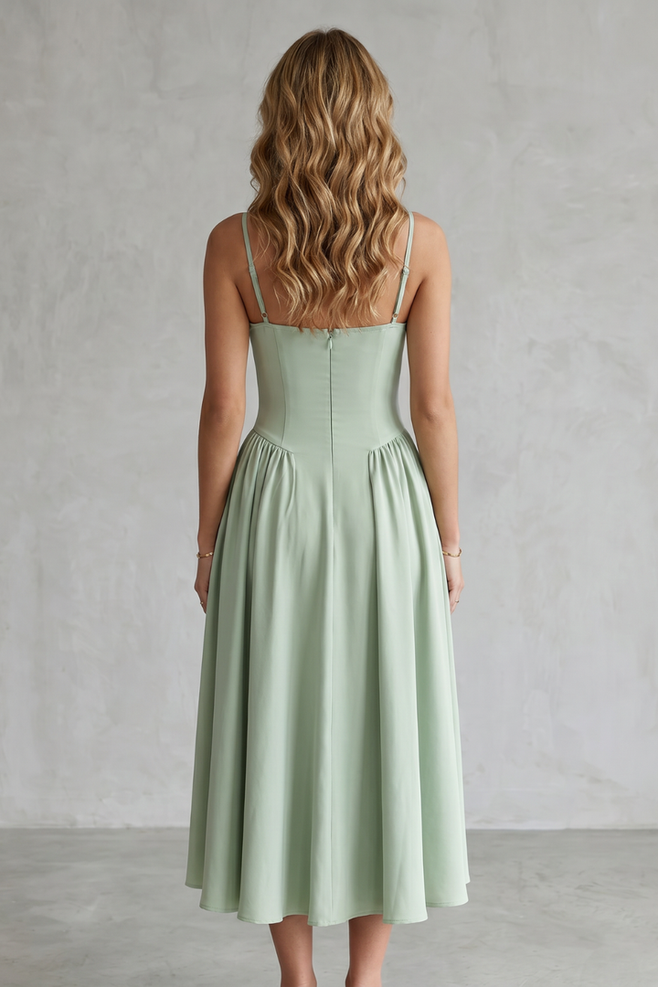 Selma – Timeless structure – Women’s Sleeveless Structured Dress