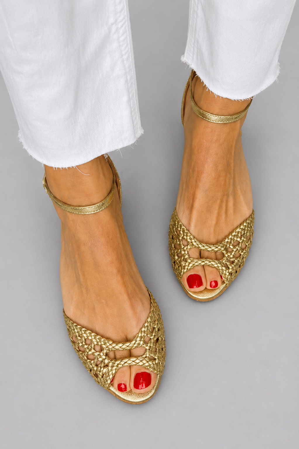 Bella – Woven Summer Sandals