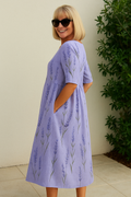 Liza | Relaxed Midi Dress - Effortless Elegance, Everyday Comfort
