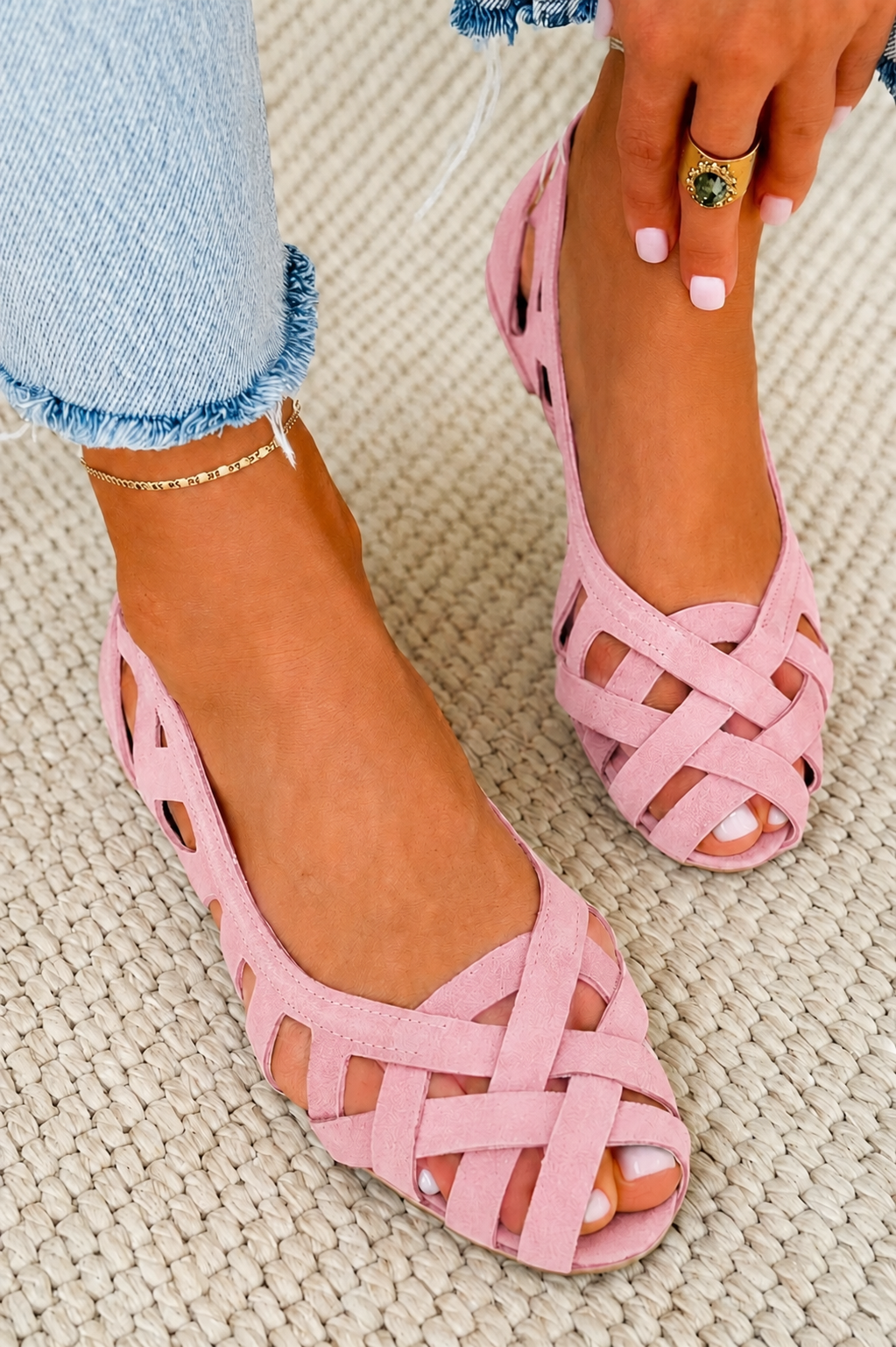 Helen – Woven Summer Sandals