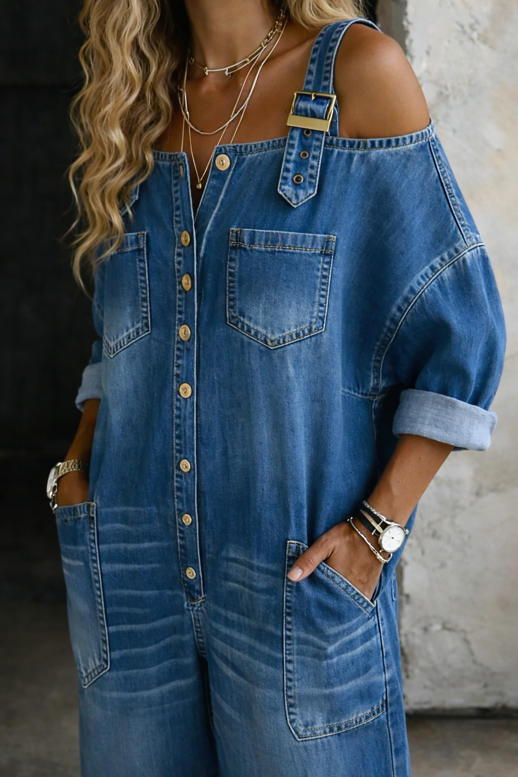 Sophia | Off Shoulder Jumpsuit