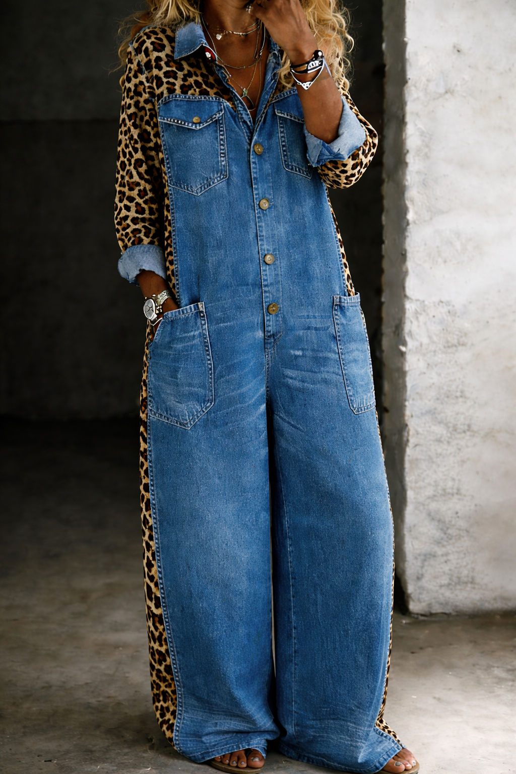 Grace | One Piece Shirt Jumpsuit