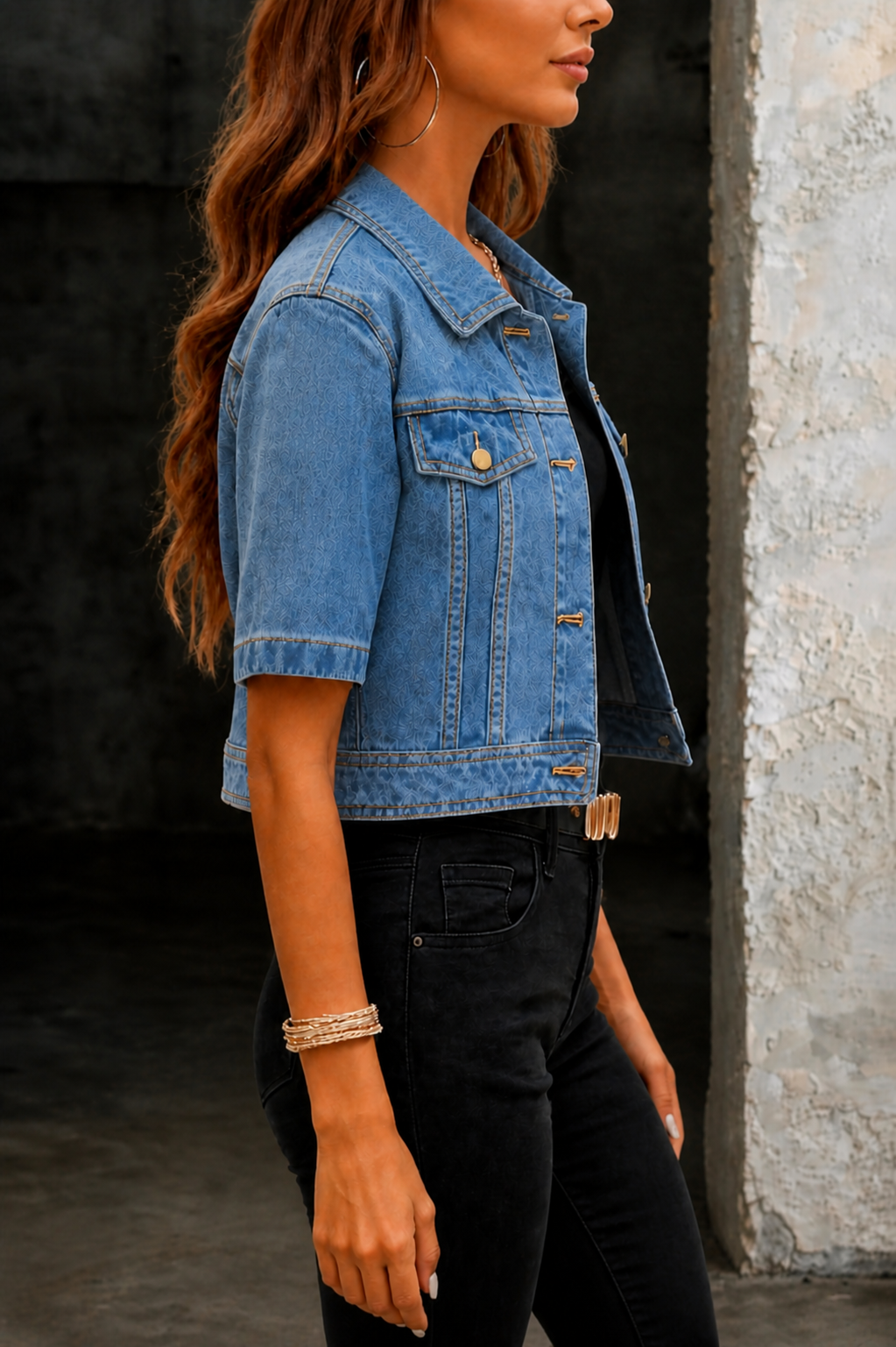 Jessica | Short Denim Jacket
