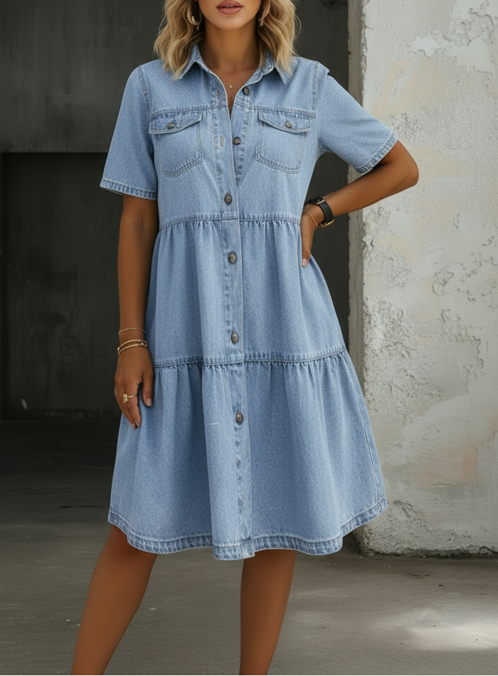 Sophia | Casual Elegant Denim Dress
