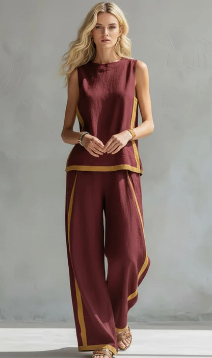 Leila™ - Linen Two Piece Set