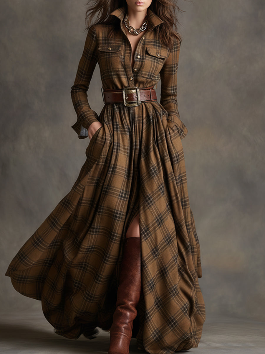 Louisa | Classic Refined Button-Up Dress