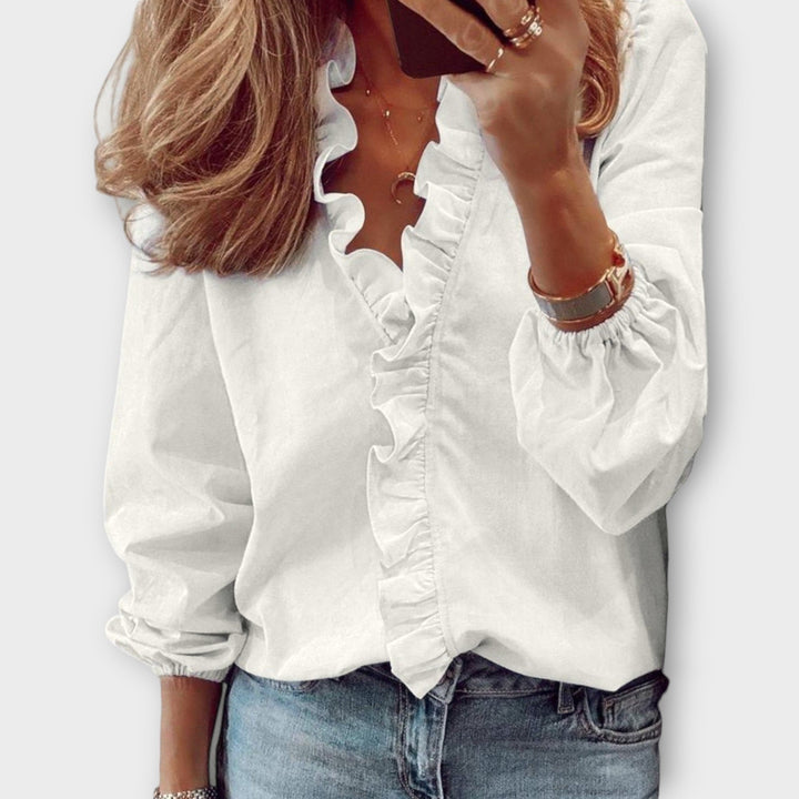 Lio | Elegant Ruffled Blouse