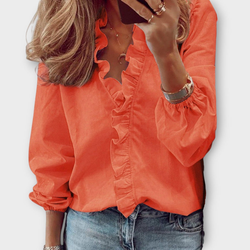 Lio | Elegant Ruffled Blouse