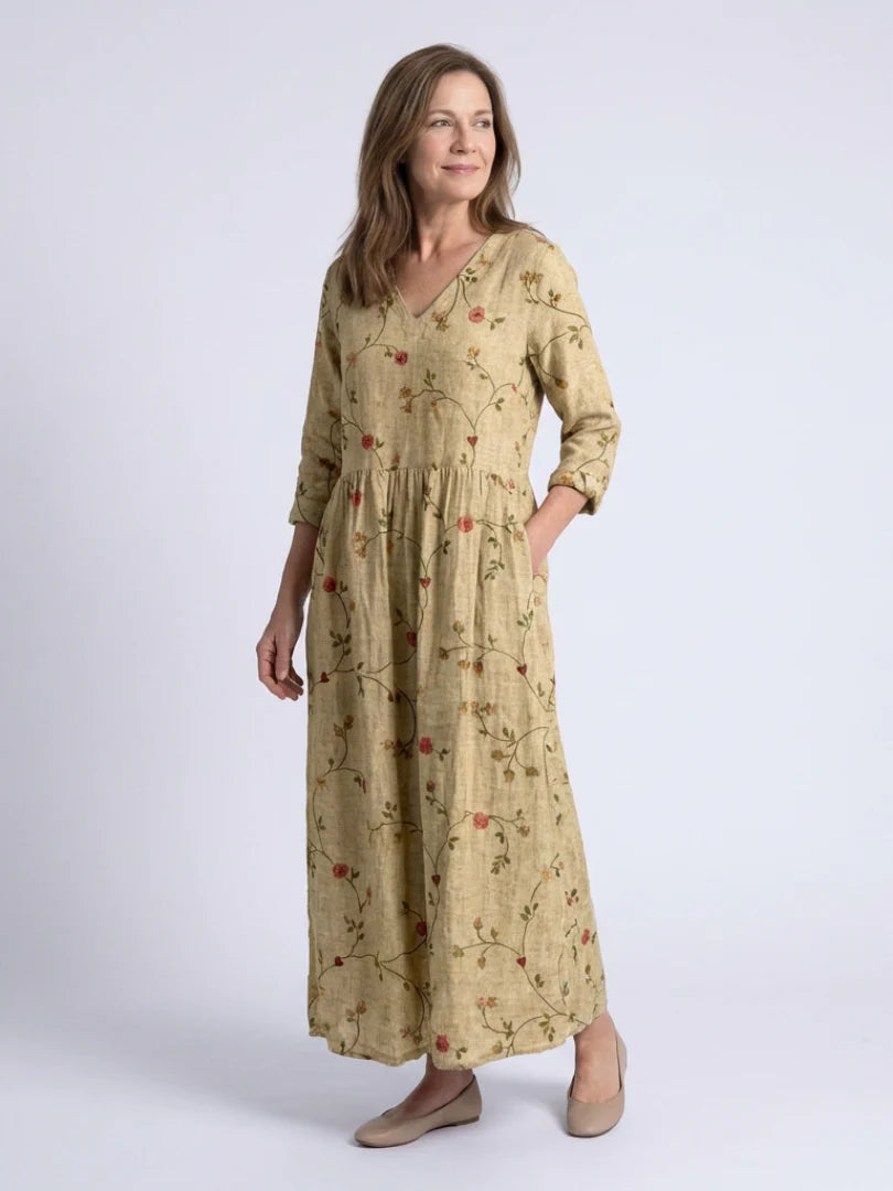 Meriana - Premium Floral Maxi Dress