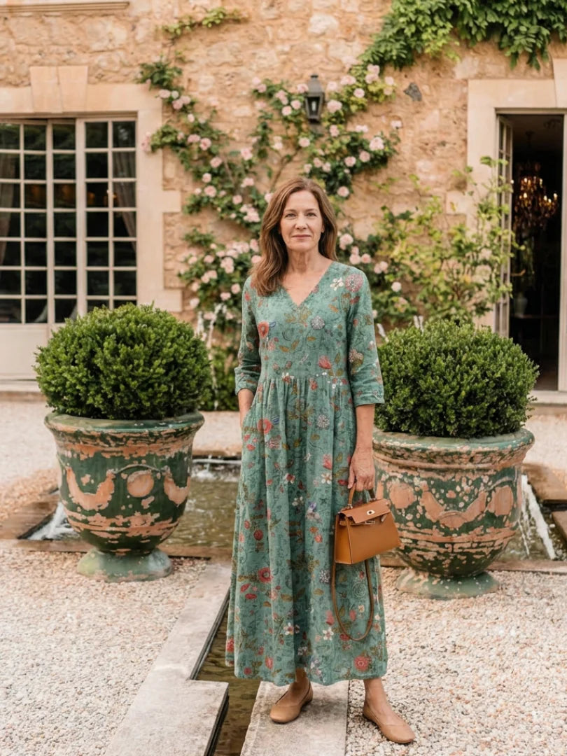 Meriana - Premium Floral Maxi Dress