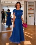 Lara | Classic Pleated Dress