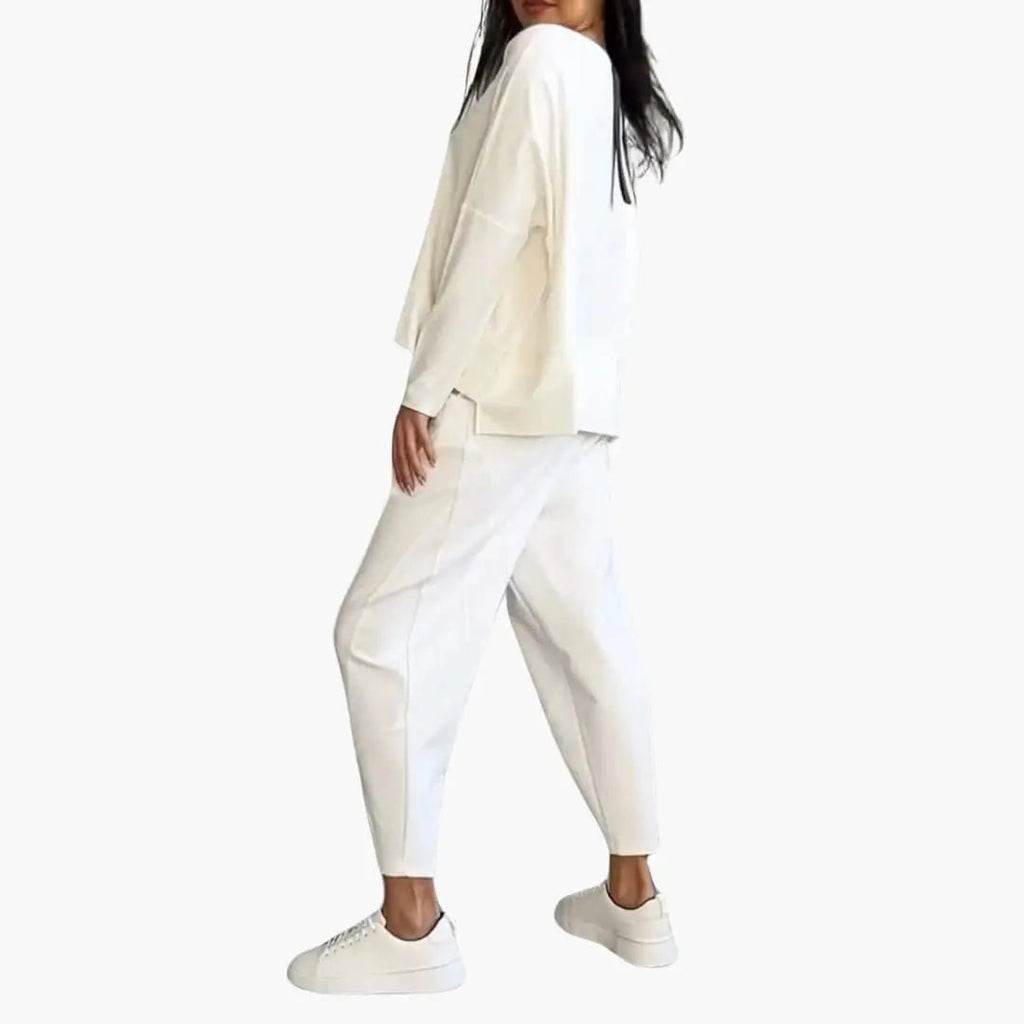 Thea | Round Neck Two-Piece Set
