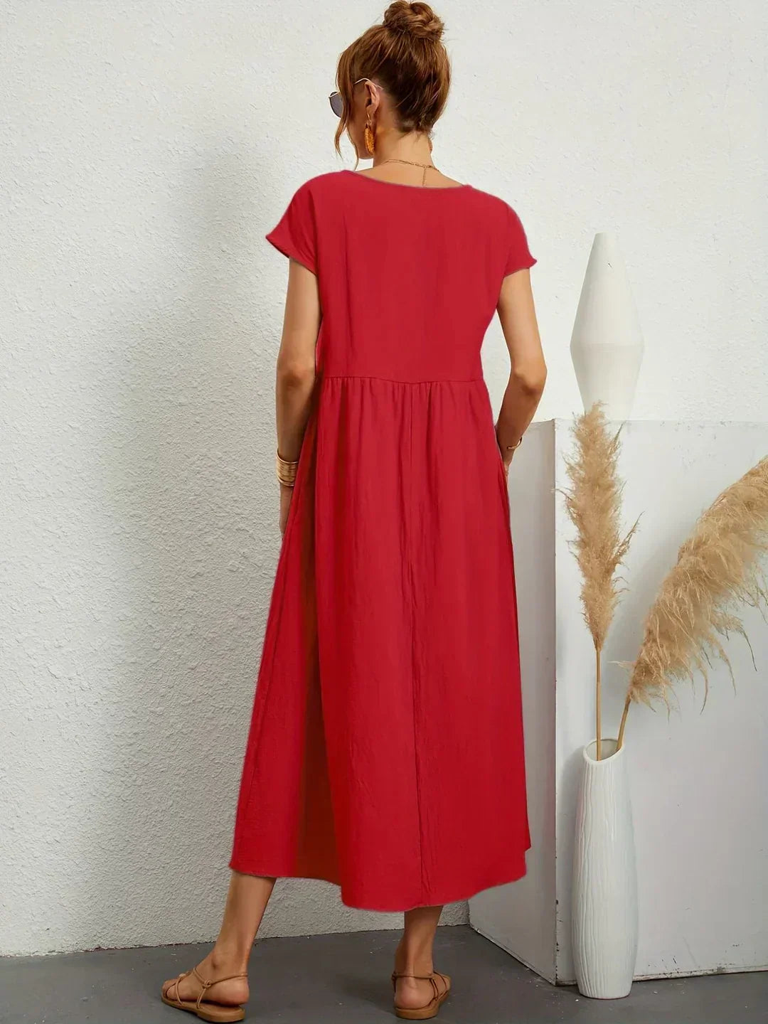Ella™ | Flowing Midi Dress