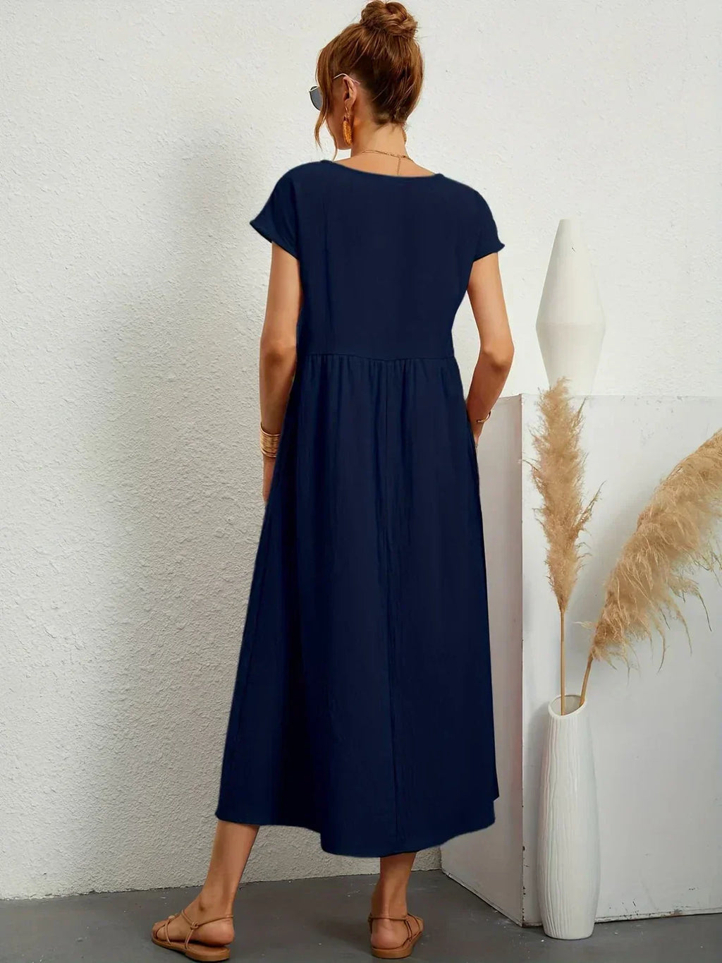 Ella™ | Flowing Midi Dress