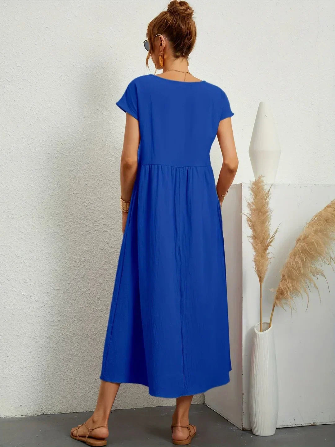 Ella™ | Flowing Midi Dress