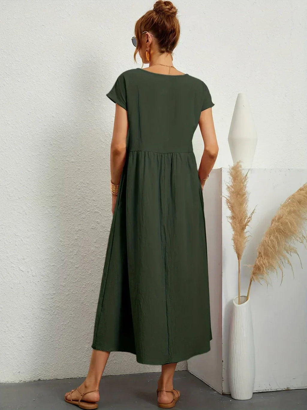 Ella™ | Flowing Midi Dress