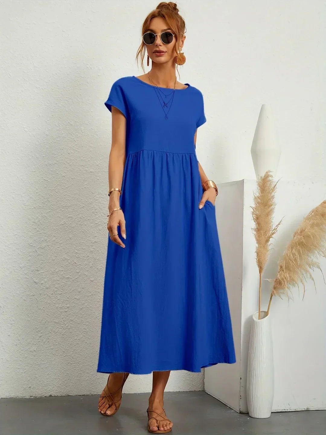 Ella™ | Flowing Midi Dress