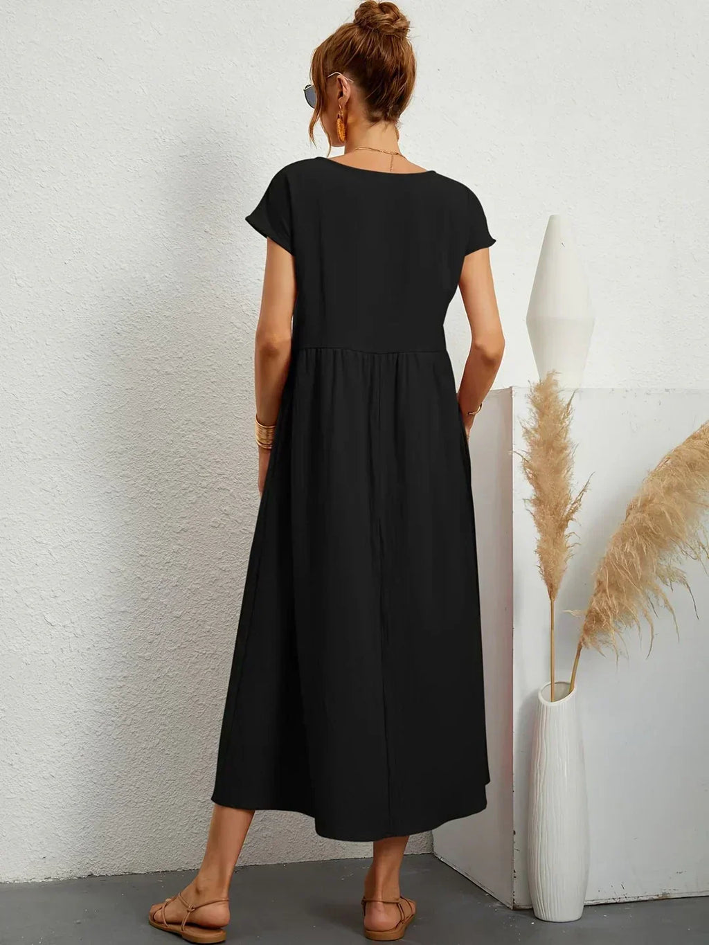 Ella™ | Flowing Midi Dress