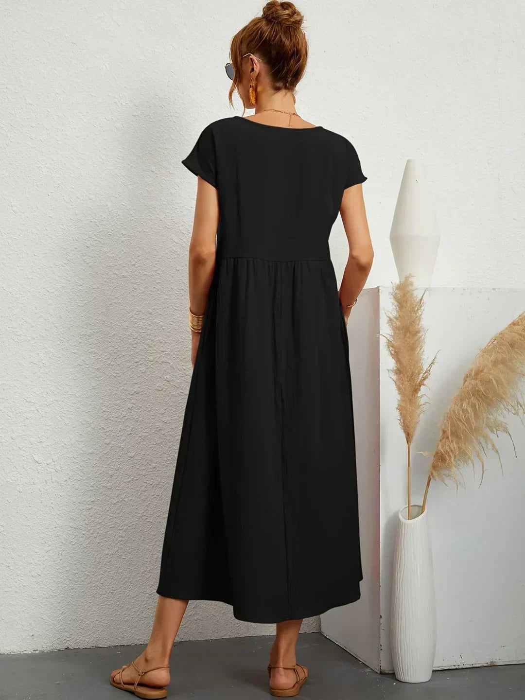 Ella™ | Flowing Midi Dress