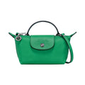 Mini Leather Crossbody Bag - Green