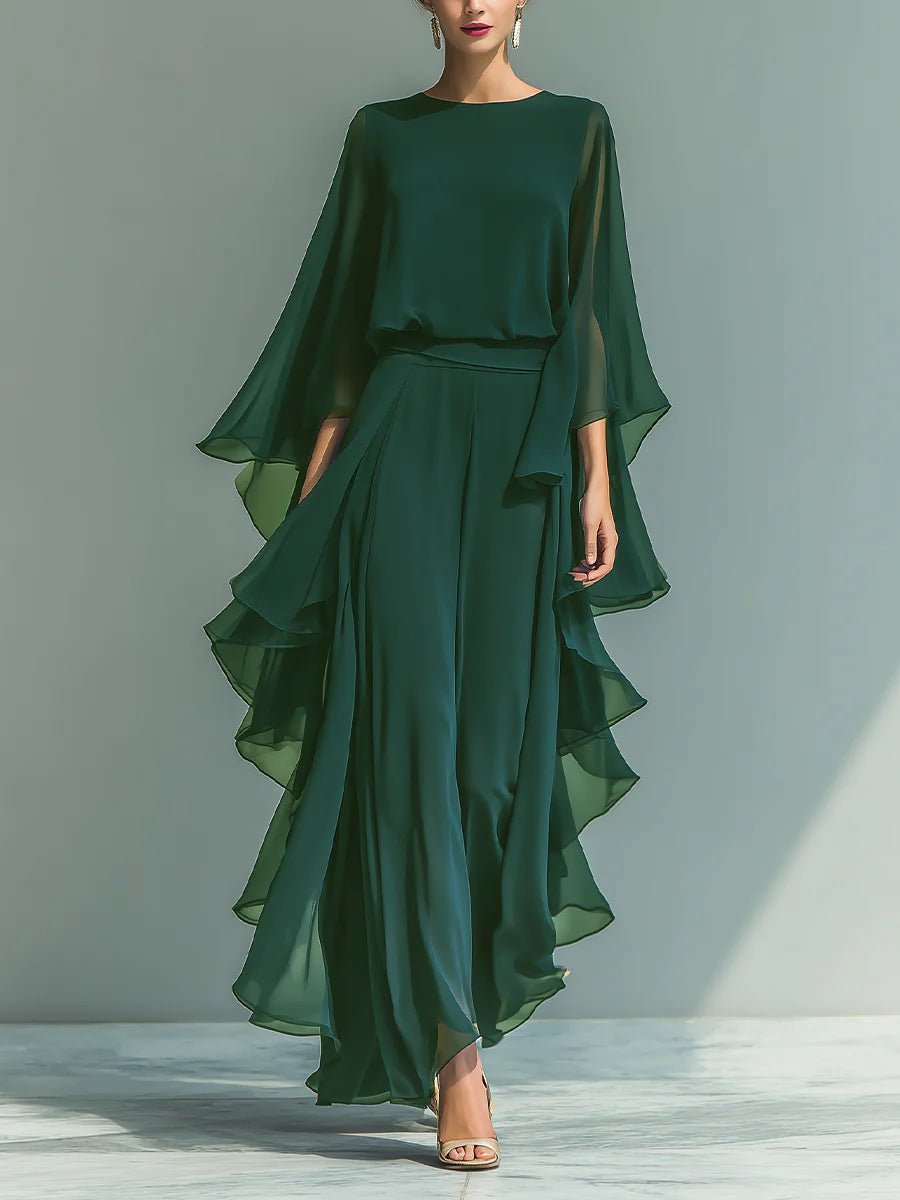 Aurelia | Graceful and Fluid Evening Jumpsuit