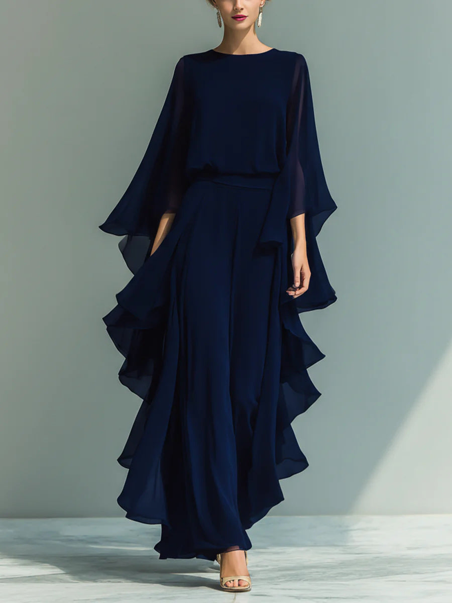 Aurelia | Graceful and Fluid Evening Jumpsuit