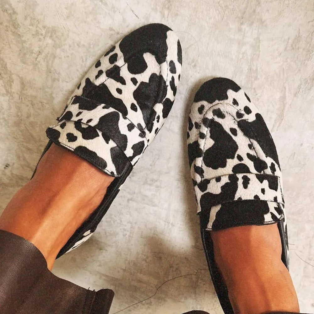 Tamara | Elegant Animal Print Loafers