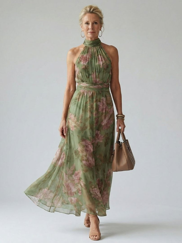 Kathrine | Halter Maxi Dress