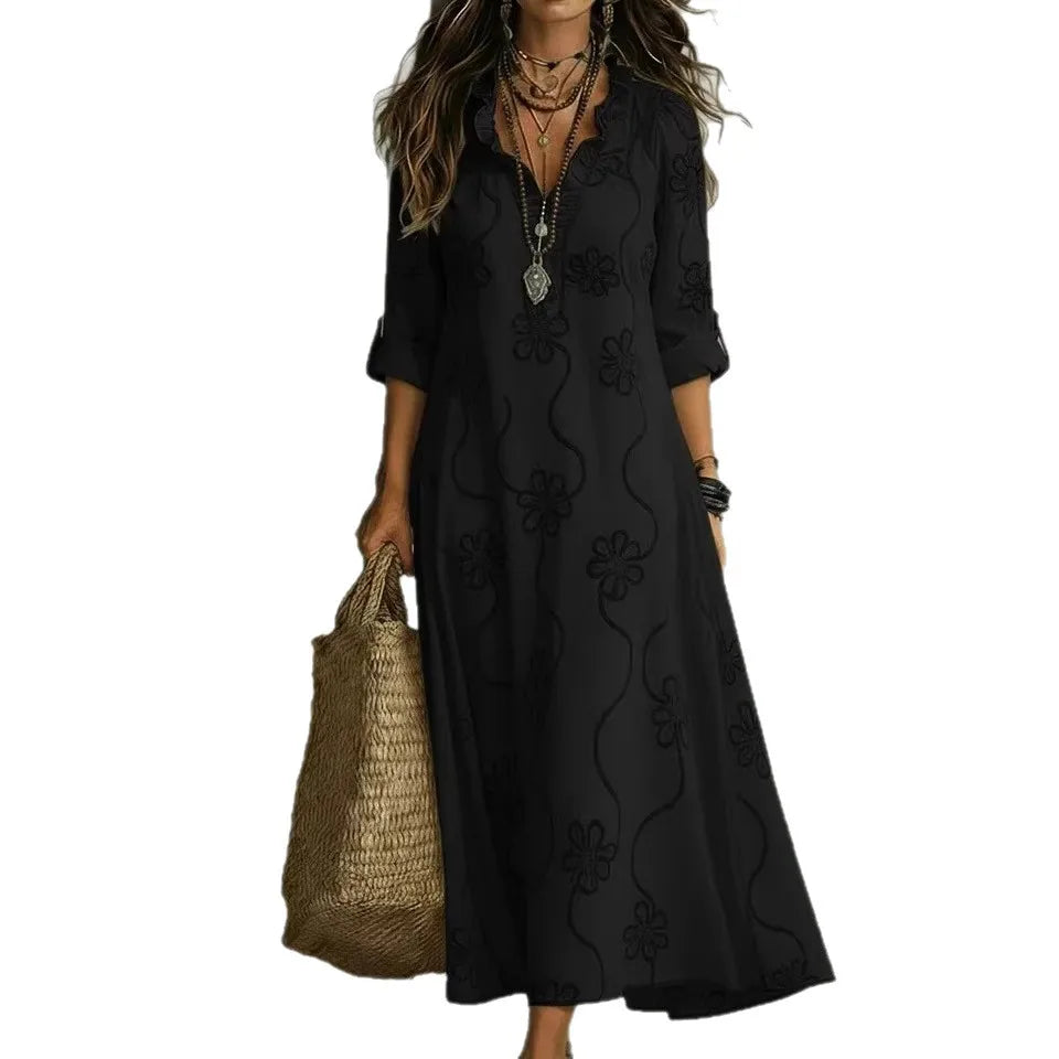 Abby - Floral Maxi Dress for Summer Days