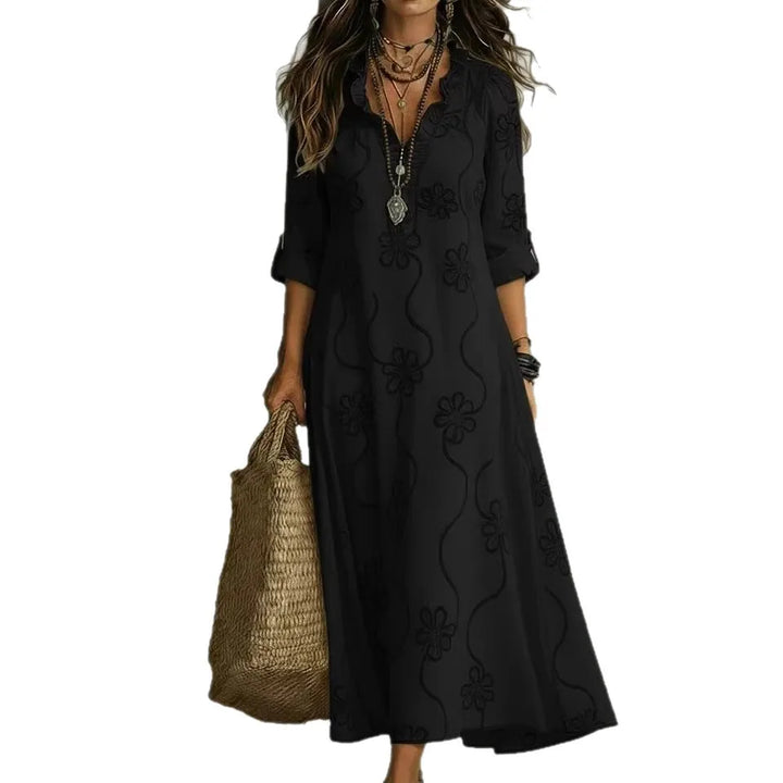 Abby - Floral Maxi Dress for Summer Days