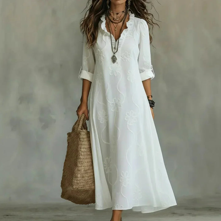 Sienna™ | Tummy-Covering Floral Summer Dress