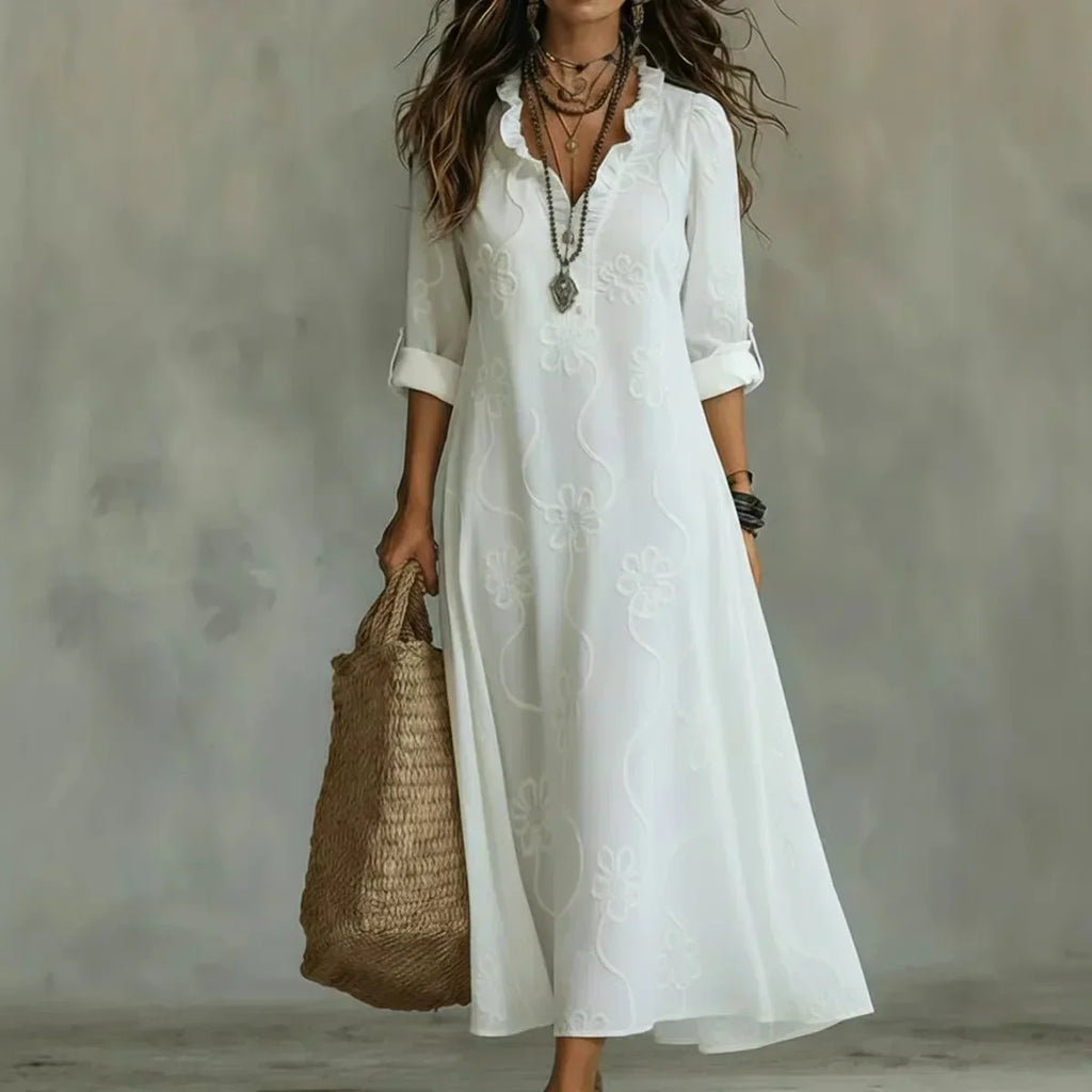 Abby - Floral Maxi Dress for Summer Days