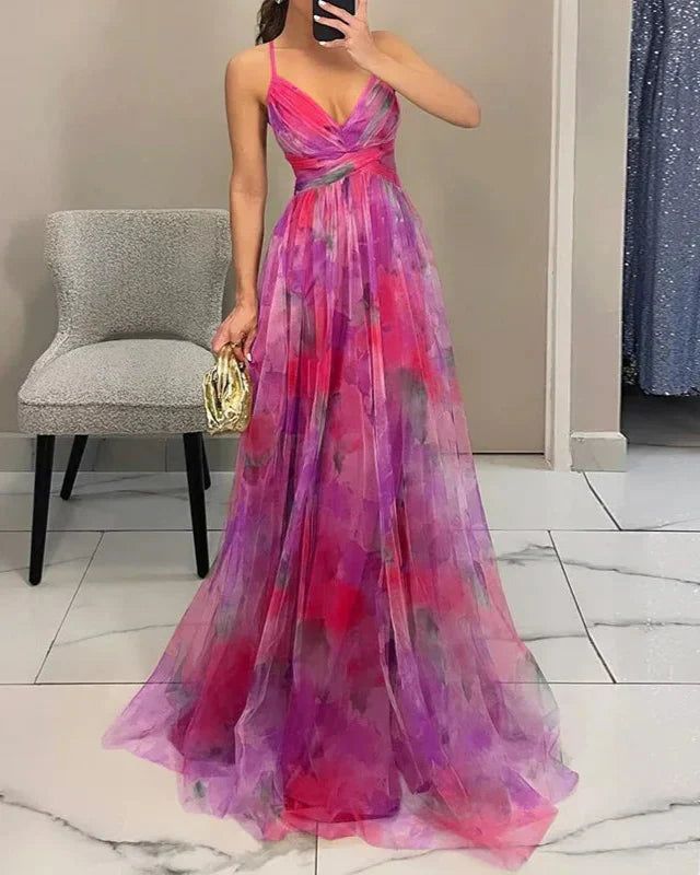 Madeline | Floral Maxi Dress for Effortless Elegance