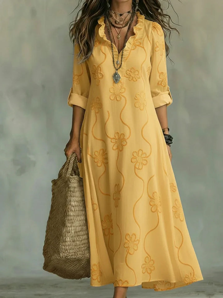 Abby - Floral Maxi Dress for Summer Days