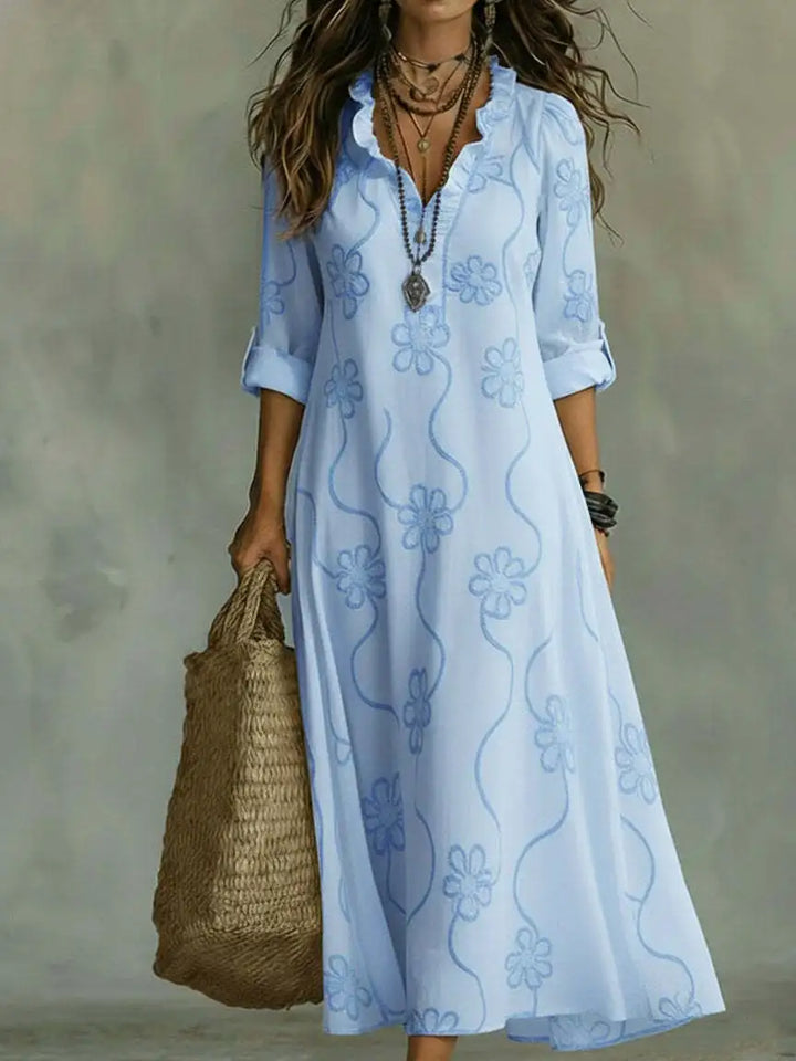 Abby - Floral Maxi Dress for Summer Days